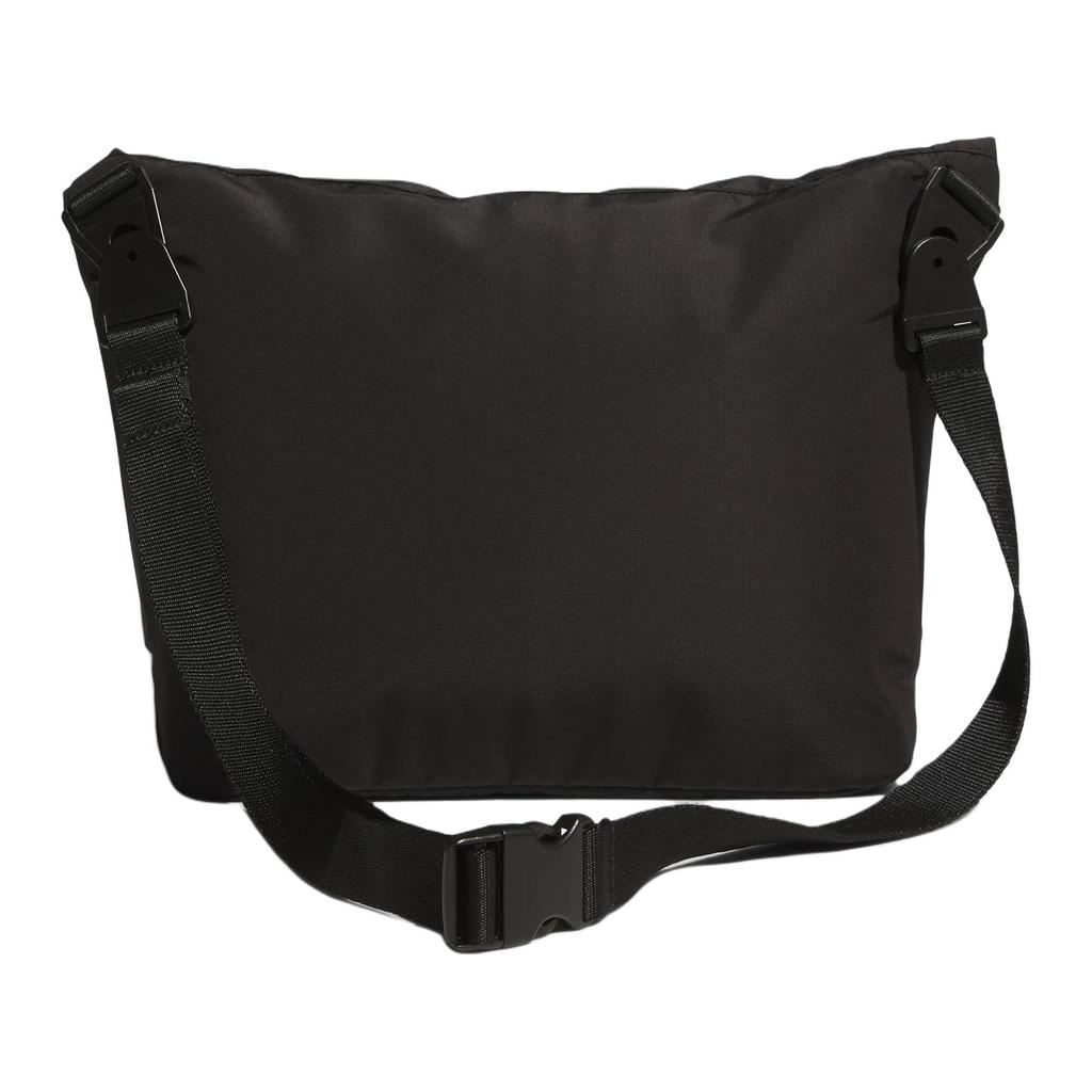 Adidas Polyester Crossbody Bag, Shoulder Bag Unisex Black KC0187