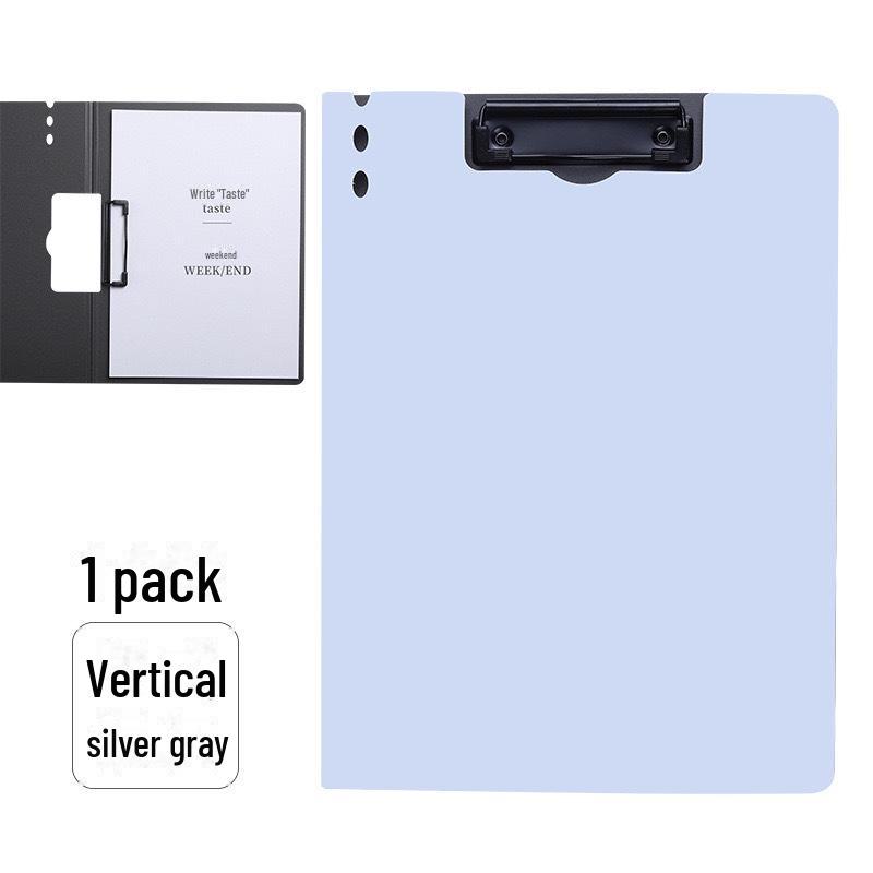 Multifunctional A4 Folder: Student Exam Paper Storage & Sorting Board - Office Supplies, Black Data Folder Pad