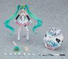 Figma Hatsune Miku GT Project Racing Miku 2021ver. Немасштабная подвижная фигура, окрашенная в АБС и ПВХ
