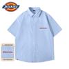 Мужская рабочая рубашка Dickies, американский повседневный стиль, свободный крой, короткий рукав