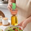 Стеклянная бутылка-дозатор для масла с силиконовой кисточкой для кухни, готовки, выпечки