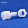 10pcs/lot PE Pagoda Direct Connector G1/2" 3/4" Male Thread To 4~25mm Barb Joints Aquarium Adapter Air Pump Tube Connector Micro Irrigation Hose Joint