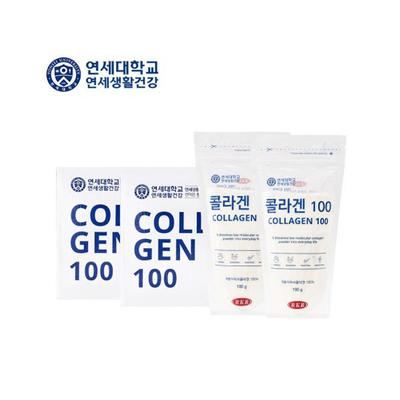 Yonsei University с низким содержанием рыбного коллагена 100% 100 г x 2 упаковки