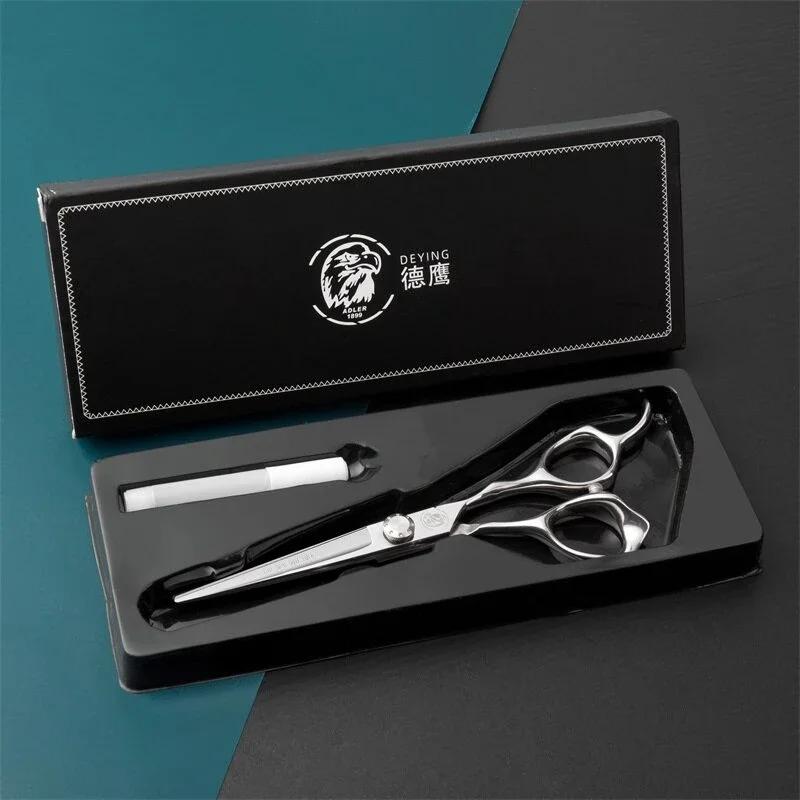 Нержавеющая сталь Германия парикмахерские ножницы 6.0 дюймов регулируемые парикмахерские ножницы для стрижки волос филировочные ножницы профессиональный инструмент для укладки волос в салоне