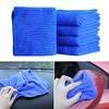 Car-styling Microfiber Cloths Car Wash New Practical Blue Soft Absorbent Wash Cloth Car Auto Care Td28 Dropship