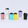 Simple American Double-Layer Mini Stainless Steel Thermal Insulation Vacuum Coffee Cup, Small Office Portable Direct Drinking Milk Cup