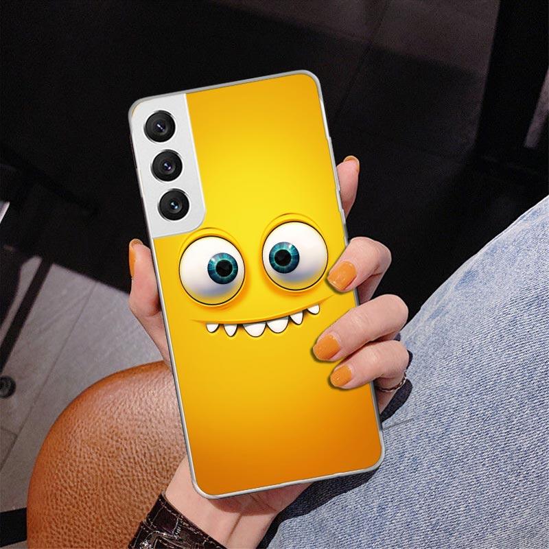 Забавный чехол для телефона с лицом для Samsung Galaxy S24 S25 Edge S26 Ultra S23 S22 S21 Plus S20 FE + Персонализированная печать Чехол Galaxy S24 S2