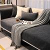 Four Seasons Chenille Sofa Mat Universal Non-Slip Sofas Cover L Shape Sofa Slipcover Chaise Couch Cushion Towel for Living Room