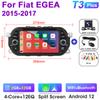 2 Din 7 дюймов Android 12 для FIAT TIPO EGEA 2015 - 2017 автомобильный радиоприемник стерео мультимедиа видеоплеер GPS навигация Carplay Auto WIFI