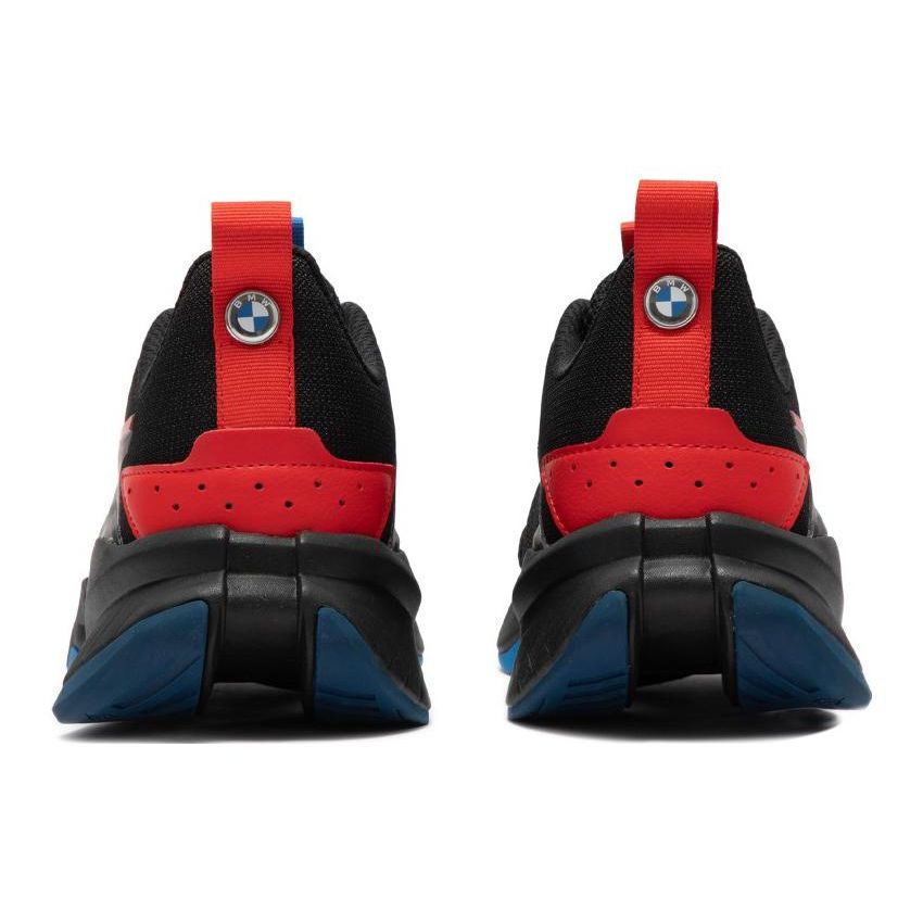 Кроссовки мужские BMW Motorsport x Puma LGND Renegade Черный Холодный Кобальт Поп-Красный 307501-01