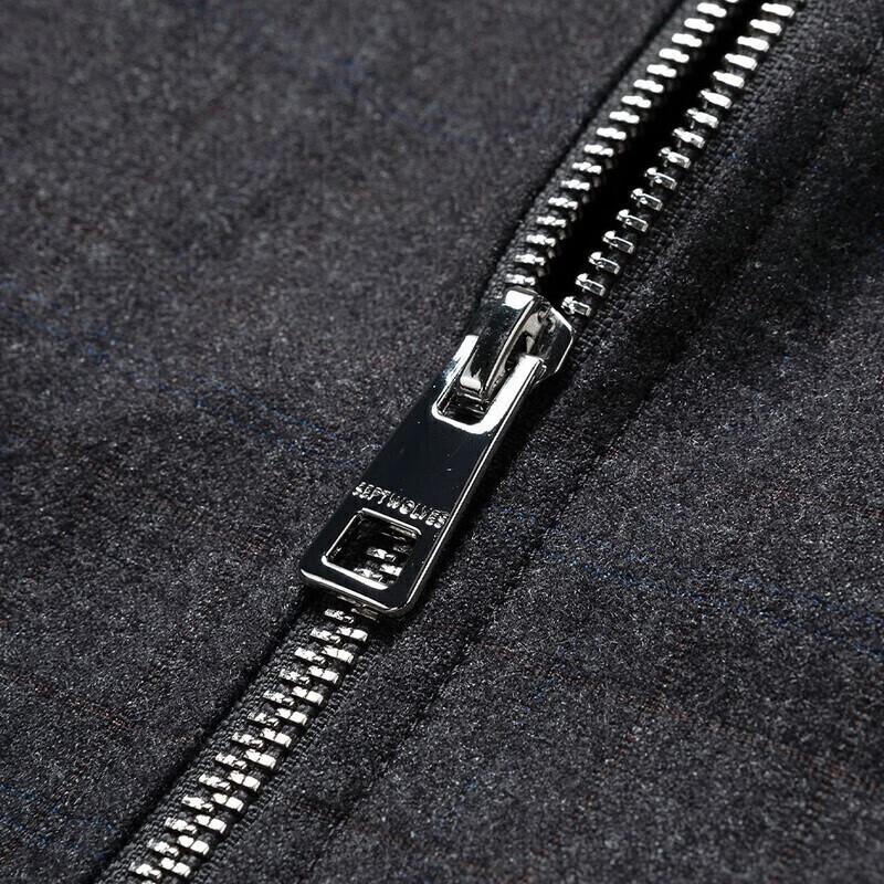 SEPTWOLVES Мужской клетчатый пиджак в стиле business casual