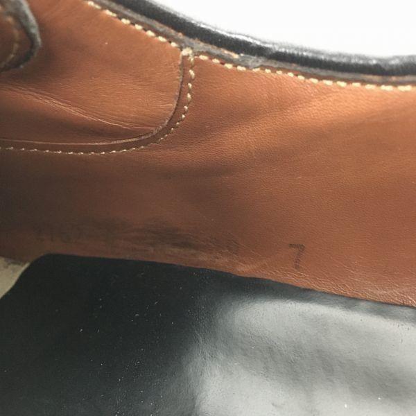 LOTTUSSE Туфли дерби с гладким носком, прошитые рантовым методом Goodyear, черные, размер 7 / 25.5 см, мужские(ИСПОЛЬЗОВАЛ)