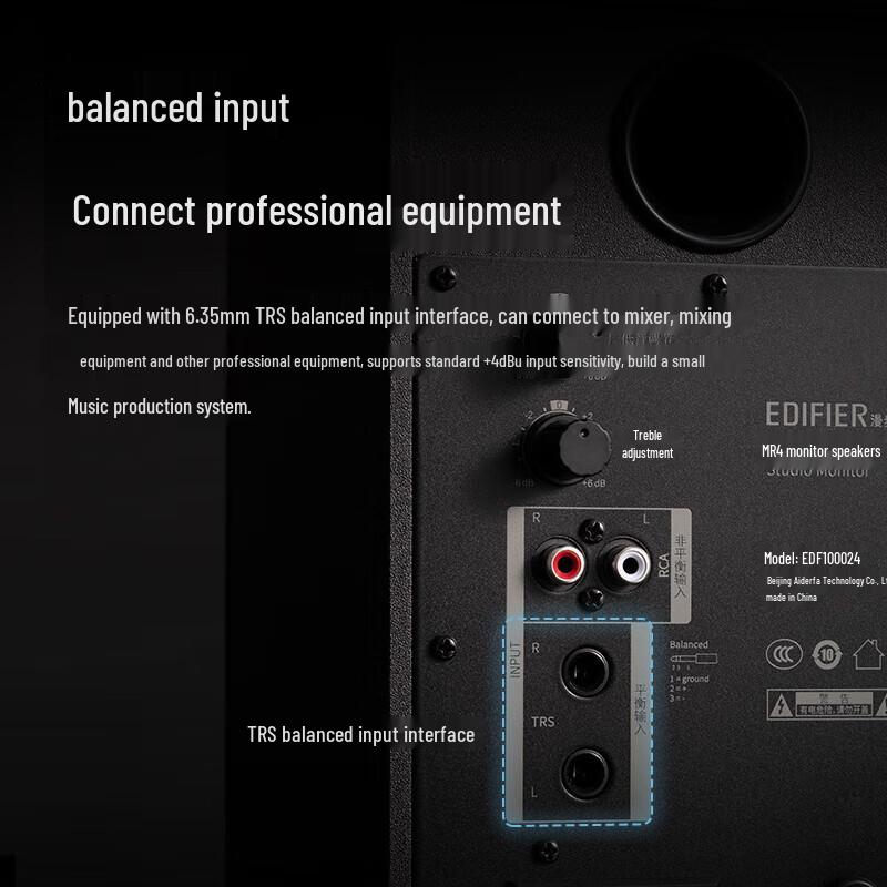 EDIFIER MR4 High-Fidelity Active Monitor Speakers