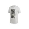 Футболка Originals Camo Tongue Tee с логотипом Printed Men Tops Light-Grey GD5952