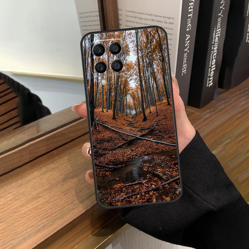 Красивый чехол с изображением горного леса для Samsung Galaxy M56 M16 M36 M33 M53 M13 M12 M32 M52 M20 M15 M55 M31 M14 M35 M34 M54