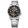 Seiko SRPL79K1 5 Sports SKX Автоматические часы из нержавеющей стали для мужчин с корпусом 38 мм, Размер, Черный/Серебристый