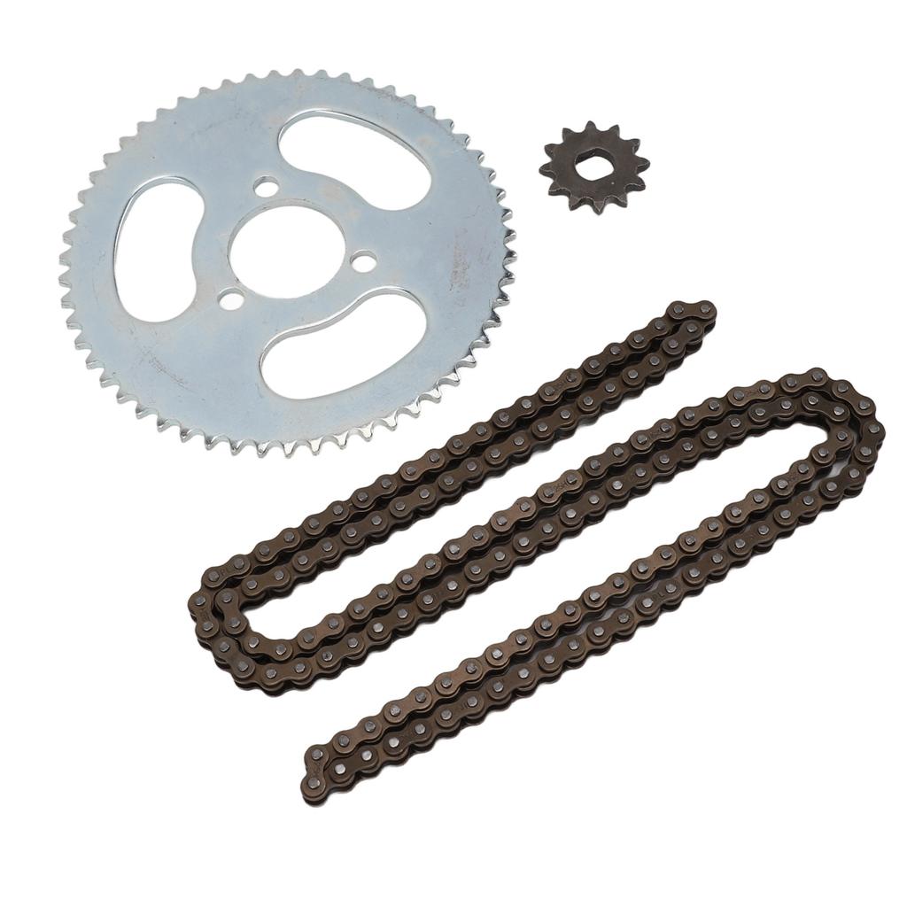 Комплект цепных звездочек 25H, стальная звездочка заднего колеса 55T, звездочка переднего колеса 12T с приводом 146 Link