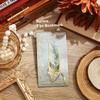 Vintage Feather Bronze Metal Bookmark with Chain Pendant - Perfect for Book Lovers and Writers
