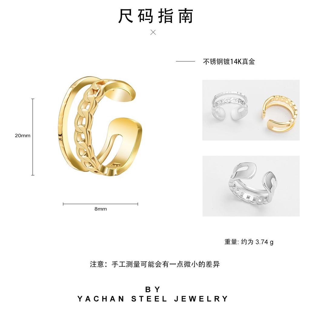 Кольцо из титановой стали для нанесения защитного покрытия. Настоящее золото не выцветает. Кольцо из высококачественной нержавеющей стали.