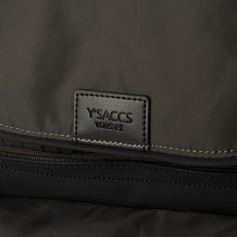 [Isaac Vouet] Y’SACCS Vous Et Nylon X Polyurethane Backpack YV02003 Dark Gray (15)