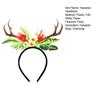 Hawaiian Party Headband Felt Luau Head Boppers Palm Tree Flamingo Pineapple Headbands for Summer Beach Themed Party Favors