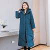 Thickened Down Coat Women's Winter New Style Loose Cotton Coat Long Over Knee Cotton Coat