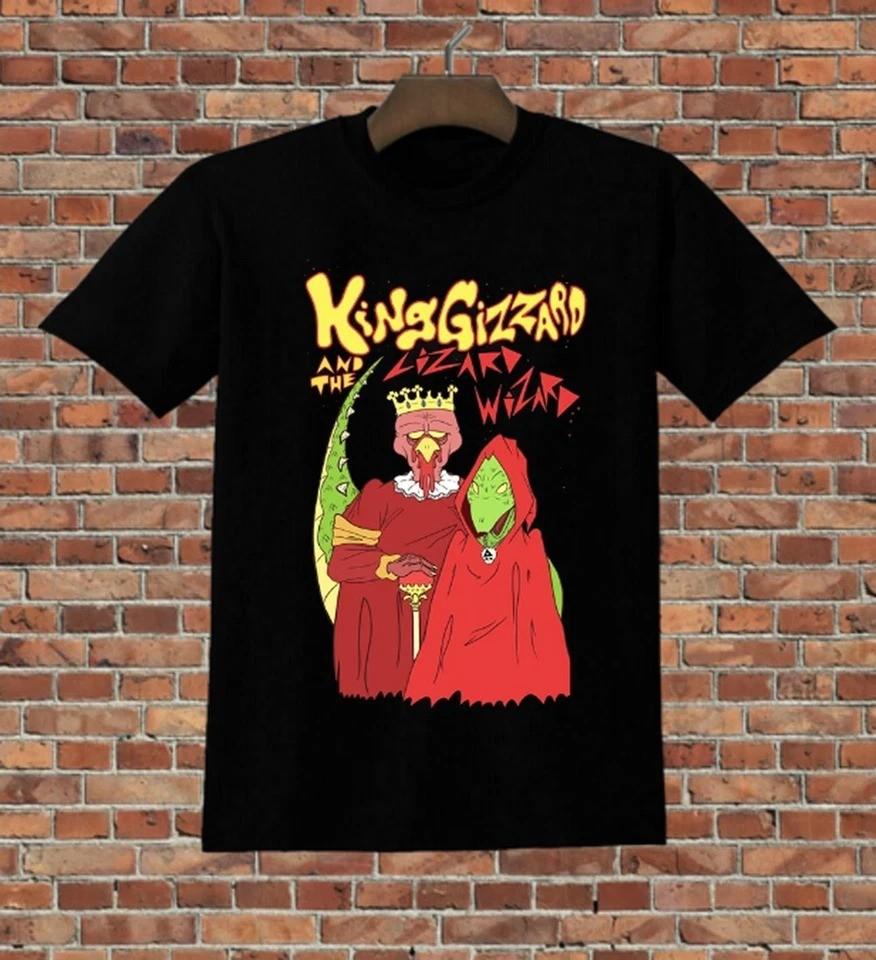 Футболка King Gizzard the Lizard Wizard Полный размер S-5XL Унисекс