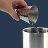 Аксессуары для барных смешанных напитков Мерная чашка Барный шейкер для коктейлей Джиггер Инструменты для коктейлей Гаджеты из нержавеющей стали 75 мл