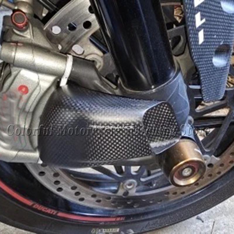 Motorcycle Air Ducts Brake Caliper Radiator Cover For DUCATI PANIGALE V2 899 959 1199 1299 Hyper 950 Multistrada V4 Carbon Fiber