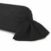 Bolster Cover - HOMEROKK - 45x205 Cm - 100% Cotton - Black - Durable Fabric