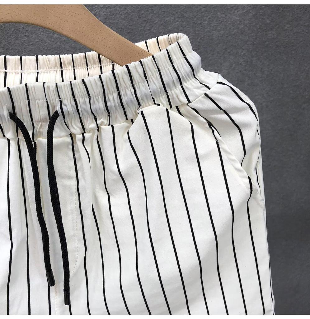 Men's 2025 Summer Striped Sports Shorts - Super Short, Casual Running Wear