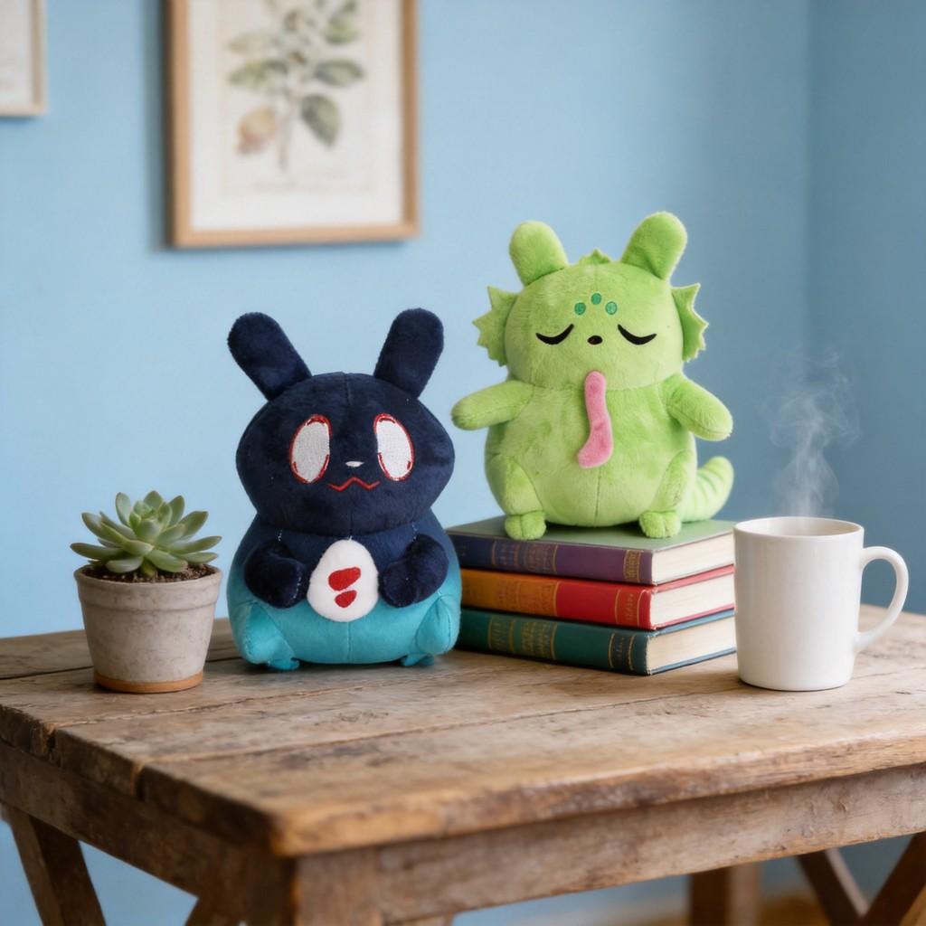 Sanshee Rain World Cartoon Animal Plush Doll With Pp Cotton Filling For Fans