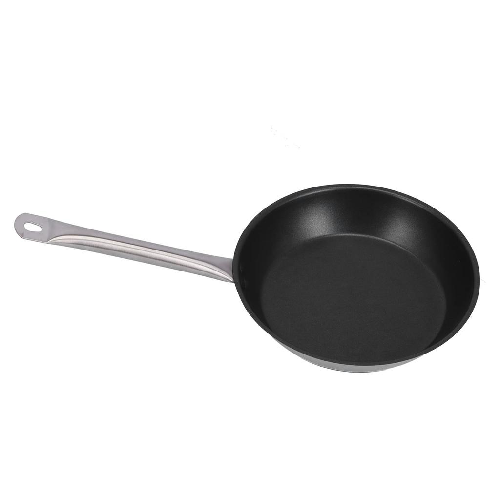 Сковорода из нержавеющей стали 304 с антипригарным покрытием, жаропрочная сковорода для жарки яиц, профессиональная кухонная утварь для