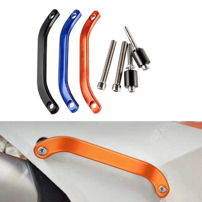 Motorcycle Rear Lift Grab Handle Lever Aluminum Replacement Rear Seats Rail Kit Grab Handle Hand Grips