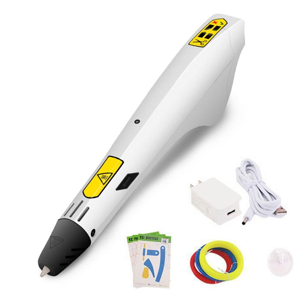 3D-ручки «сделай сам», 9 м, 1,75 мм, нити PCL, ручка для 3D-рисования, портативная ручка для 3D-печати, детская ручка