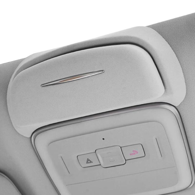 For Geely ZEEKR 7X 2025 2026 Roof-Mounted Sunglasses Clip Holder Suede Sunglasses Storage Box Car Styling Modified Accessories