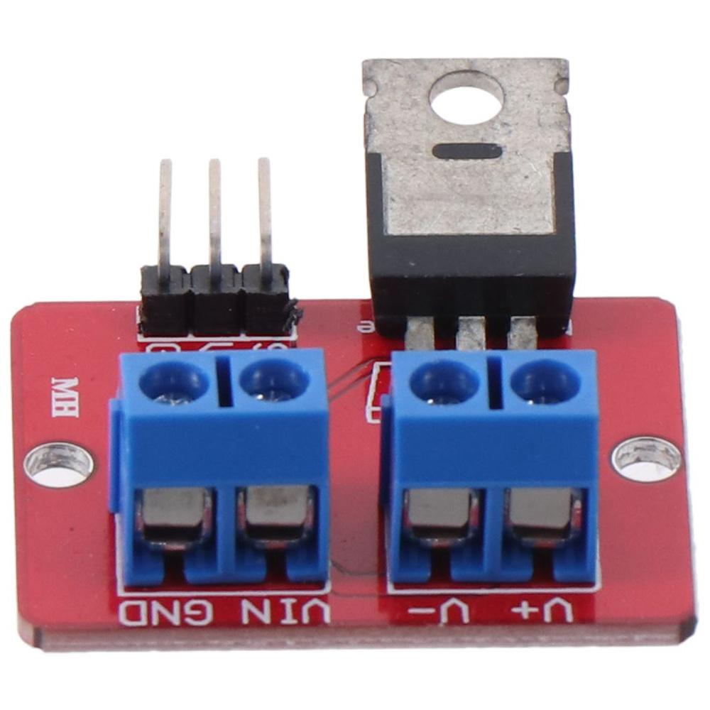 5 шт. IRF520 MOSFET красный Микроконтроллер irf520 mosfet Кнопочный драйвер для Arduino MCU ARM Arduino