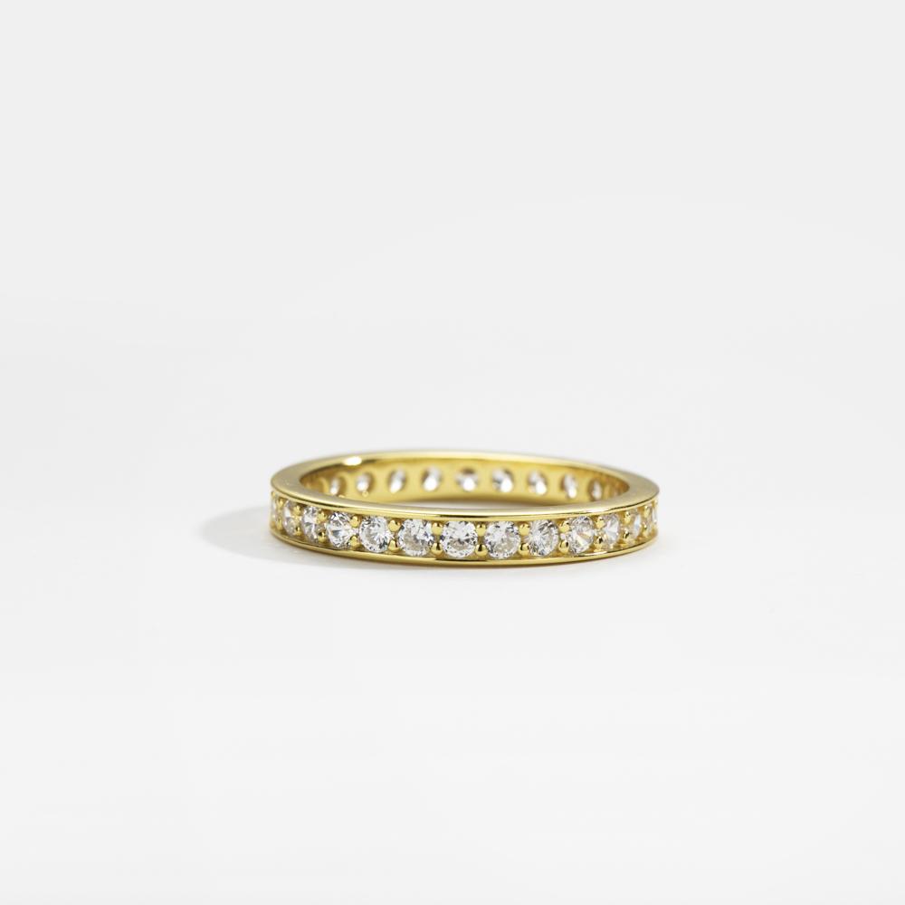 ANDYWEN 100% стерлингового серебра 925 пробы золото 2,8 мм квадратный фианит циркон кольцо для женщин роскошные свадебные кристаллы ювелирные изделия