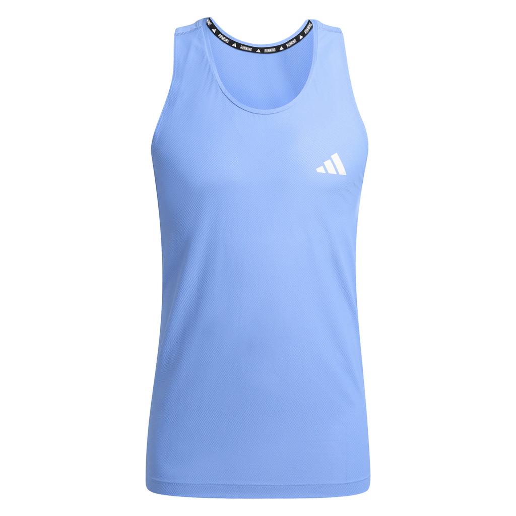 adidas Жилет с полосатым логотипом Мужские топы Синий JW9681
