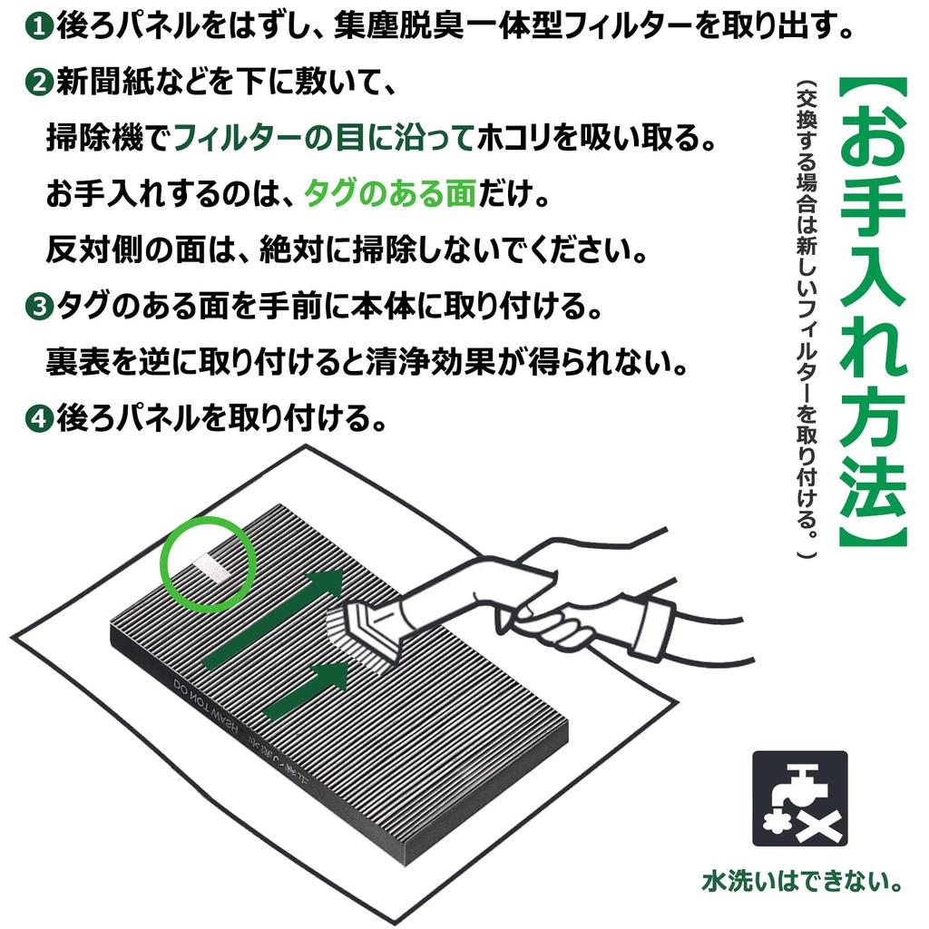 Интегрированный пылевой фильтр Фильтр Сменный фильтр для очистителя воздуха FZ-Y30SF (2 куска)