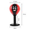 Stress Relief Punching Suction Cup Base Reflex Training Ball Spring Foam Set Easy Installation Inflatable for Fitness Equipment