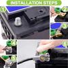 Car Battery Switch Battery Terminal Link Switch Automatic Circuit Breaker Car Battery Power-off Switch Quick Cut-off Disconnect Protector RV 12V-24V