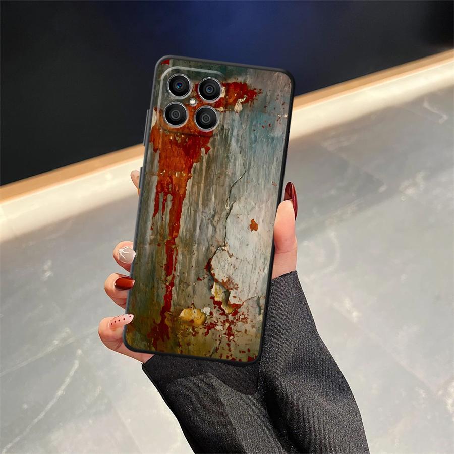 Чехол для Honor X9c X7a X9a 70 8X 90 Lite X9 X8 Funda Чехол для телефона Ржавые пятна в стиле ретро