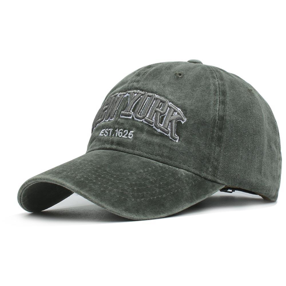 2026 Новая стираная хлопковая кепка New York для мужчин и женщин Кепки Snapback Бейсболки Защита от солнца Кепка Кепка папы Кепка для улицы