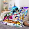 Classics Animated Character Seiya Patterned Wool Blanket Cartoon Saint Seiya Series Children Shawl and Sofa Super Soft