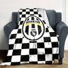 Juventus FC Print Flannel Blanket High Quality Warm Comfortable Cover for All Seasons Perfect for Gifts Home Decor