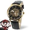 Topsky Mechanical Watch with Roman Numerals for Men and Women, Kurumi Tokisaki, Tokisaki Kokukokutei Cosplay Skeleton Watch (TYPE-A)