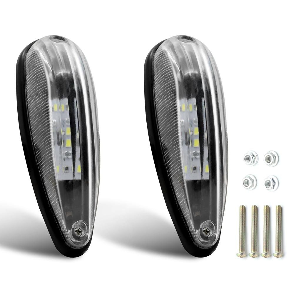 Ygmylandbb Габаритные огни на крыше кабины Габаритные огни кабины Боковые габаритные огни Ширина транспортного средства Дорожный фонарь Угловой фонарь 12 В 24 В Белый Двойного назначения Супер Яркий