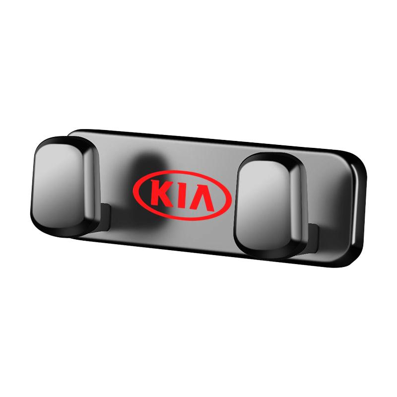 AANJ1 1pc Car Mini Storage Hook Metal Adhesive Hook Storage Rack Kia Sportage Ceed Picanto Rio ProCeed Niro 5 3 4 K7 5 8 3 9 Ray