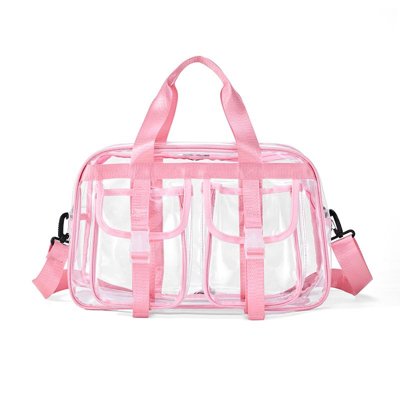 Прозрачная дорожная сумка женская большая вместительная сумка для йоги сумка для плавания